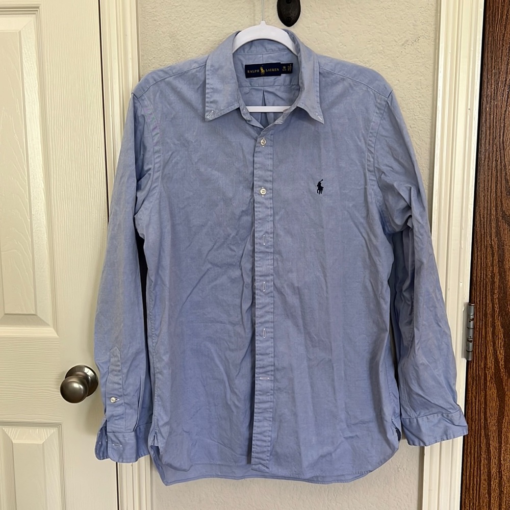 Ralph Lauren button down long sleeve men’s shirt